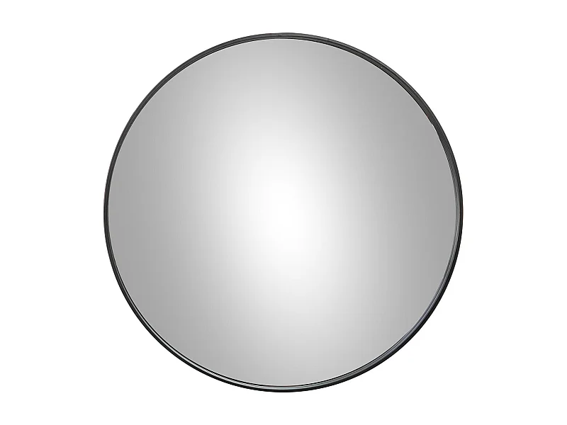 Espejo redondo de metal D86,5x03h cm