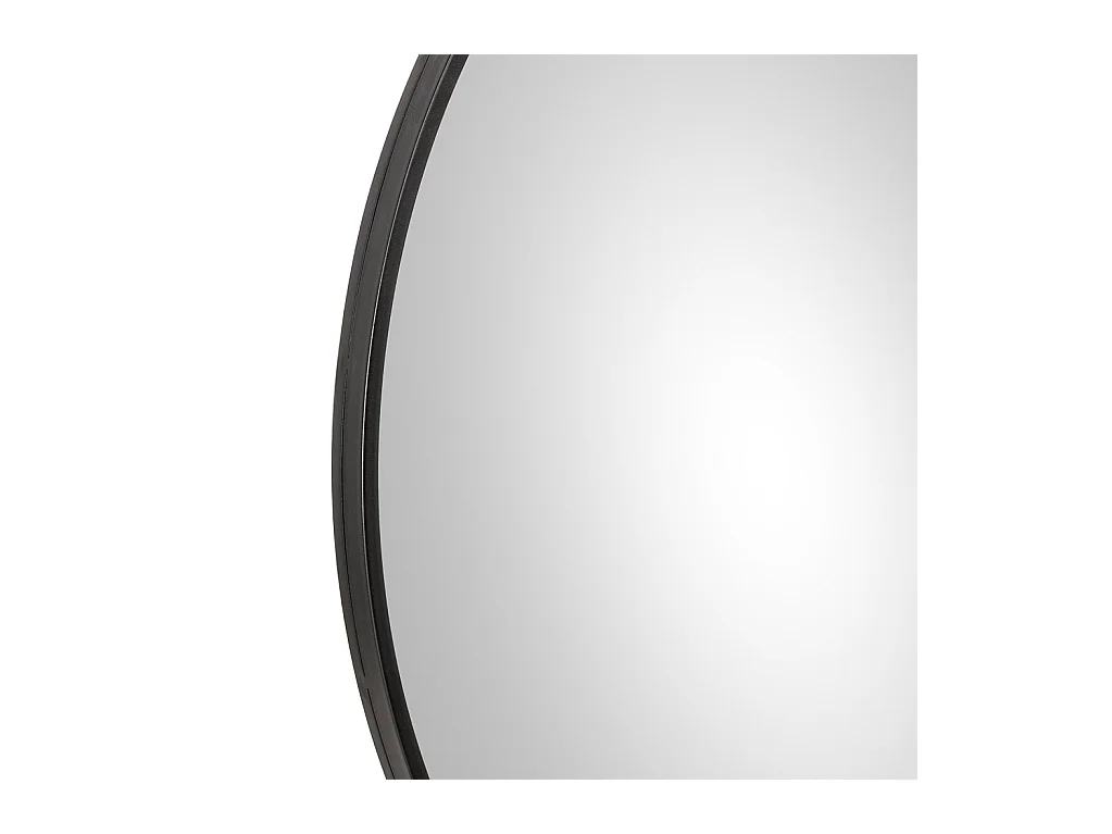 Espejo redondo de metal D86,5x03h cm