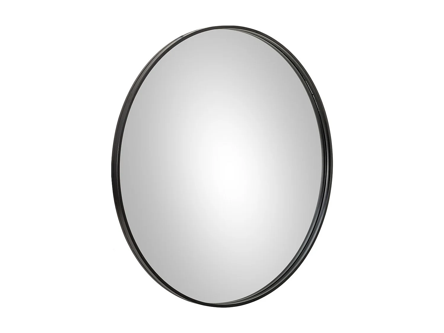 Espejo redondo de metal D86,5x03h cm