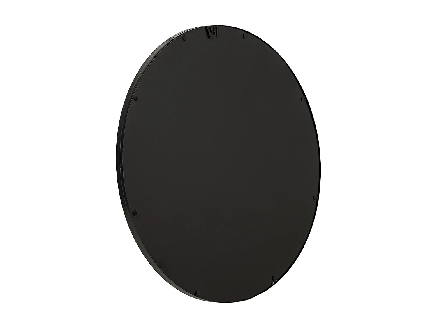 Espejo redondo de metal D86,5x03h cm