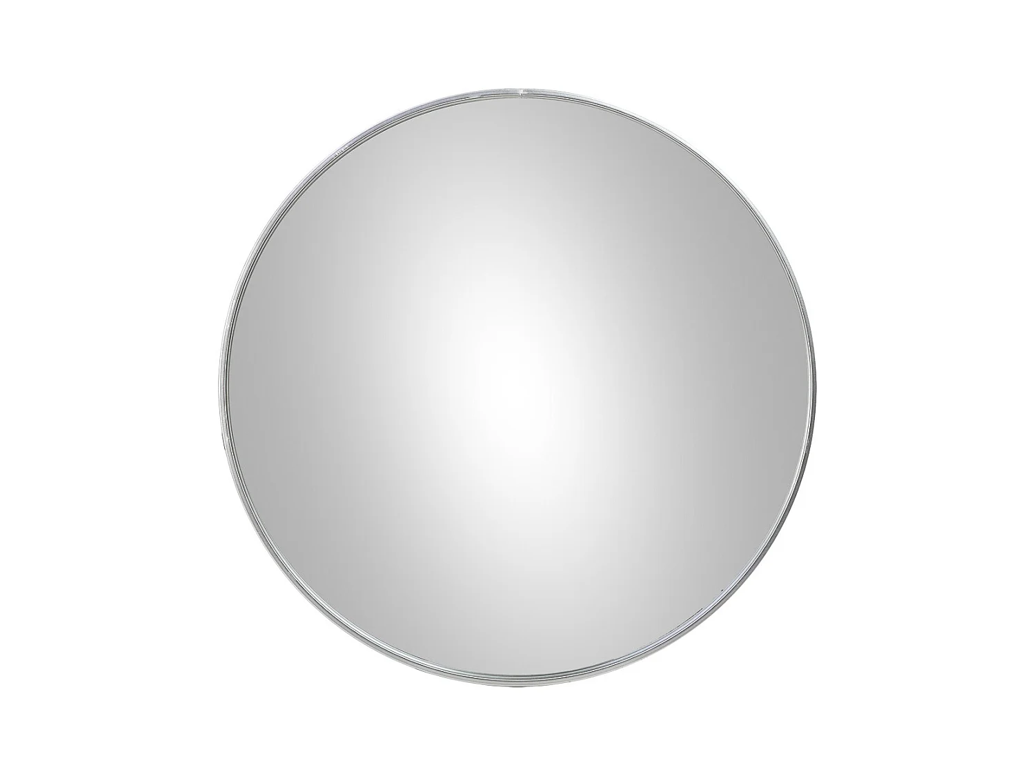 Espejo redondo de metal D86,5x03h cm