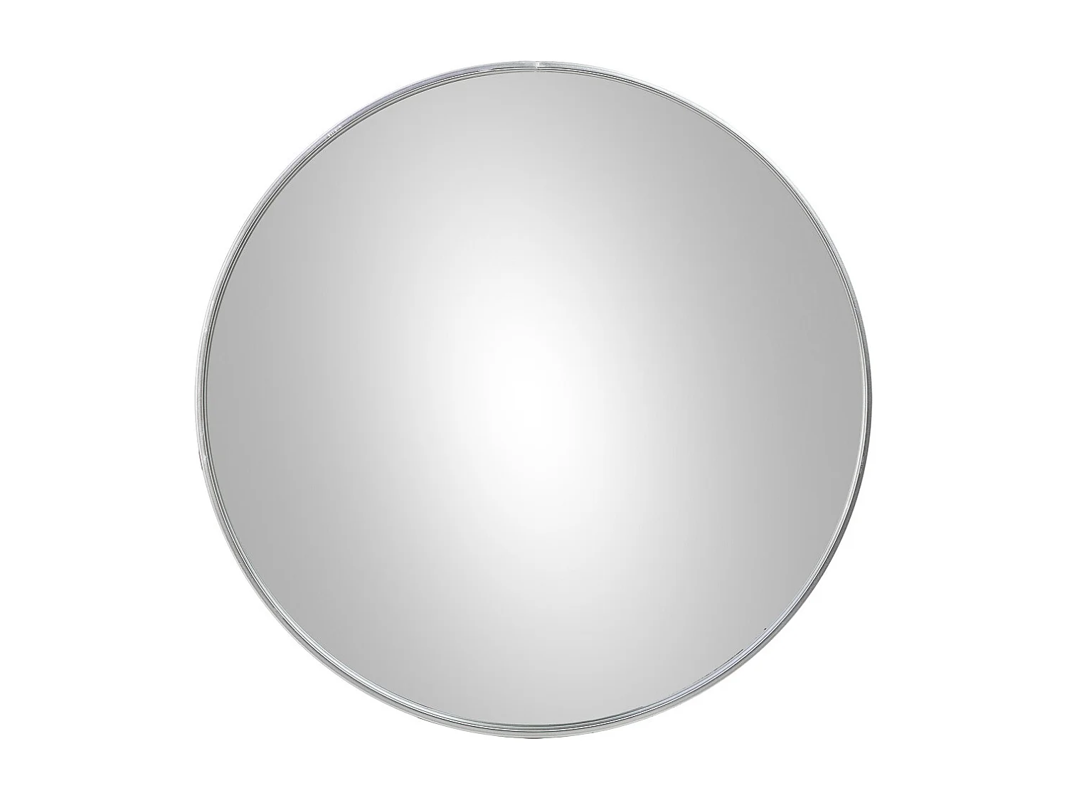 Espejo redondo de metal D86,5x03h cm