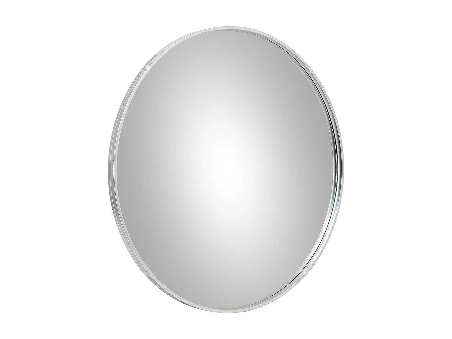 Espejo redondo de metal D86,5x03h cm