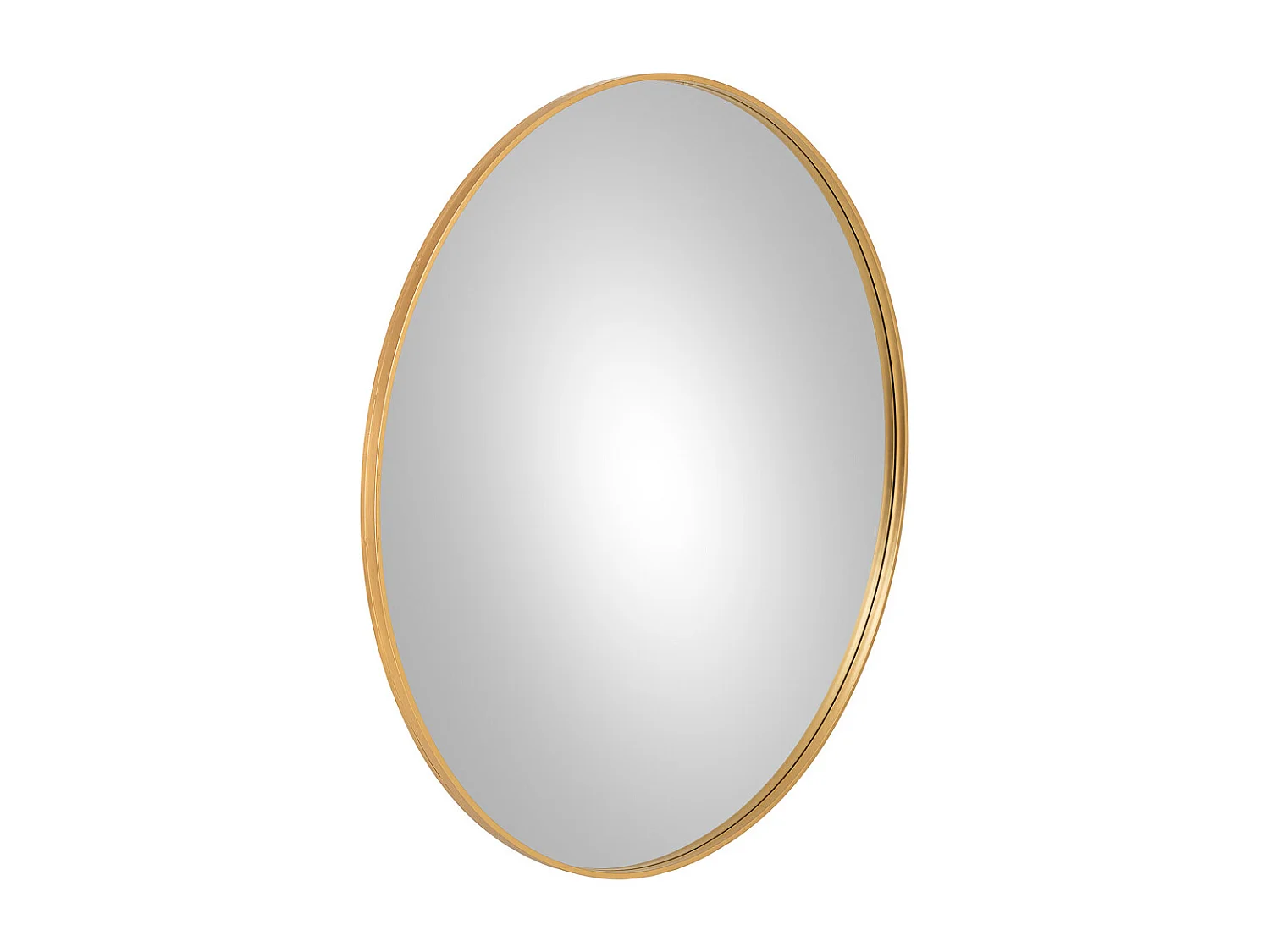 Espelho redondo em metal D120x03h cm