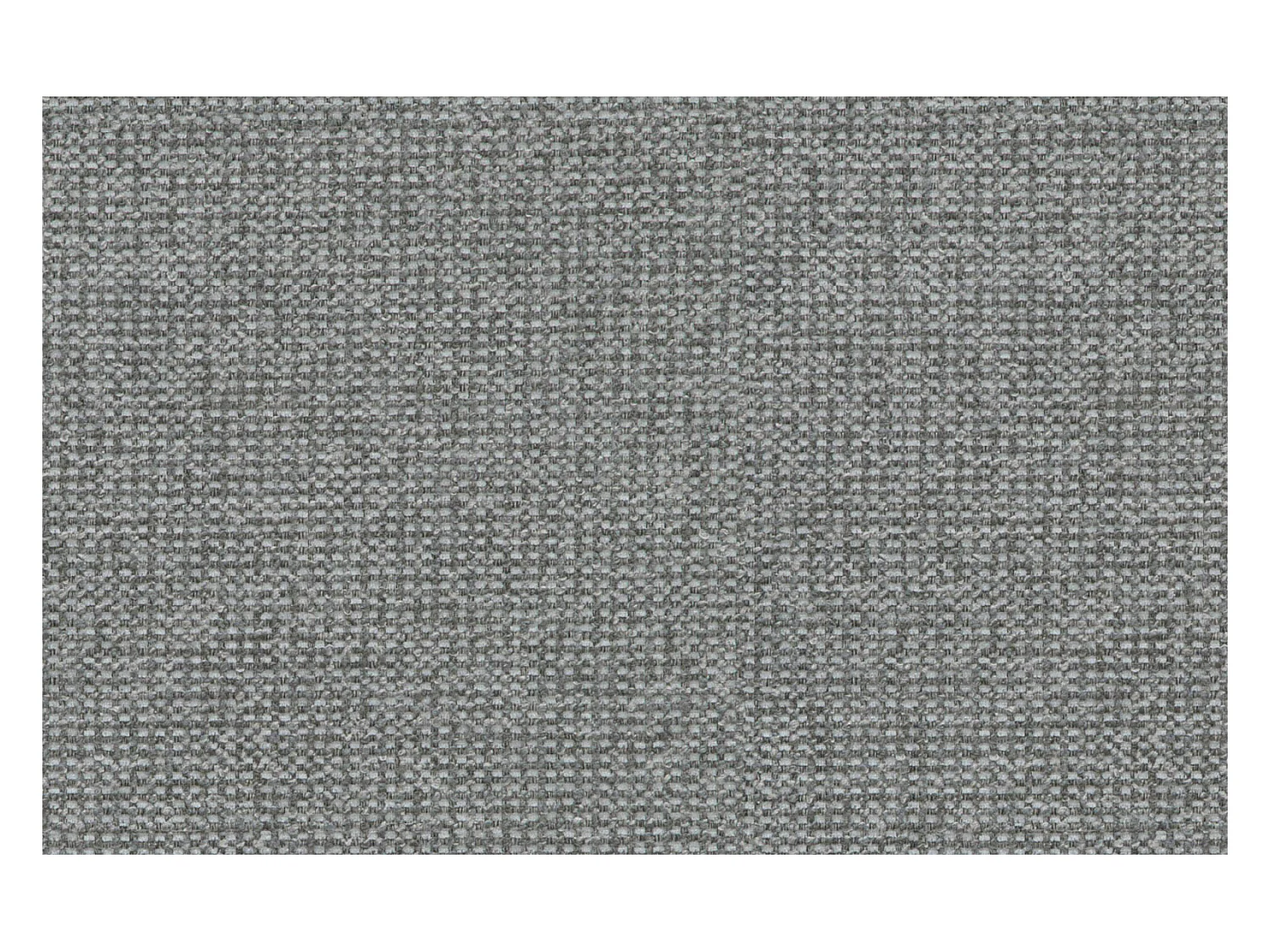 FIERO Ecksofa 3-Sitzer links mit 1 Relaxfunktion und verstellbare Kopfstützen, grau