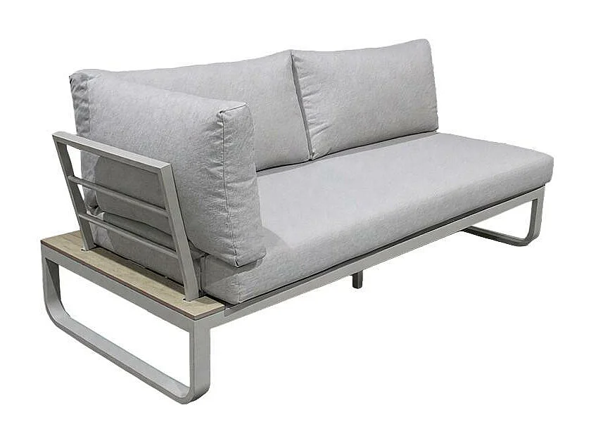 Salon de jardin en angle 4 places Persé