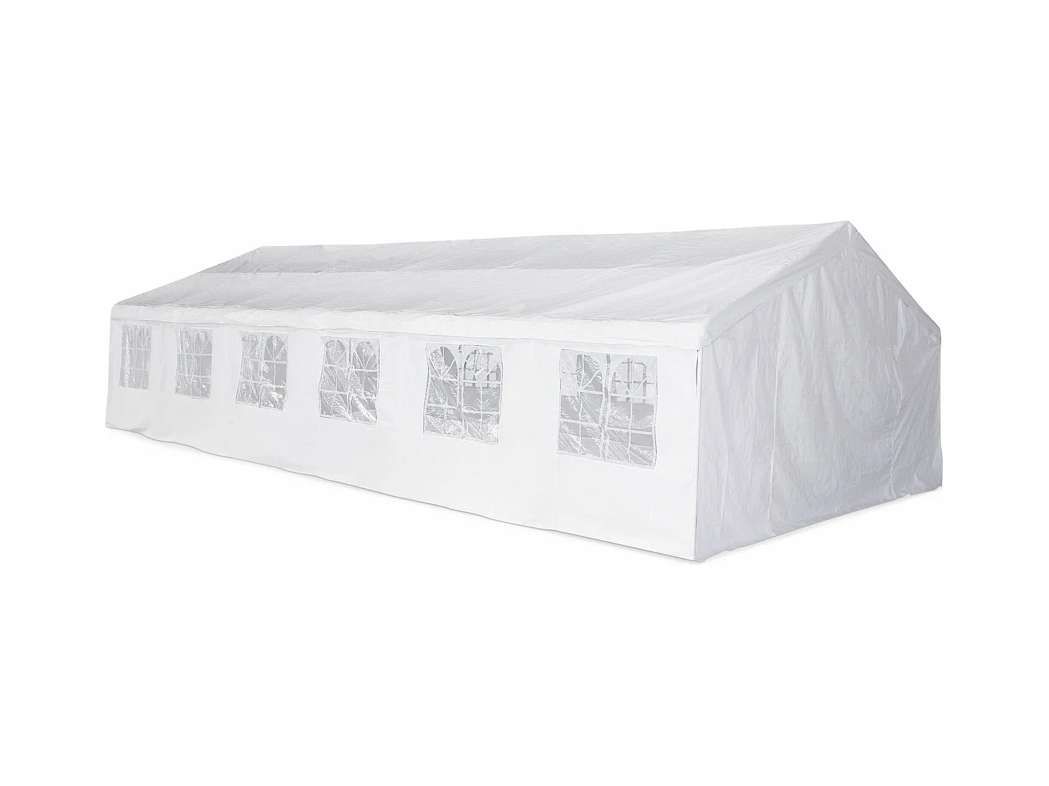 Tente de réception 6 x 12 m - Lutecia -  Blanc - tente de jardin idéale pour réception à utiliser comme pavillon.