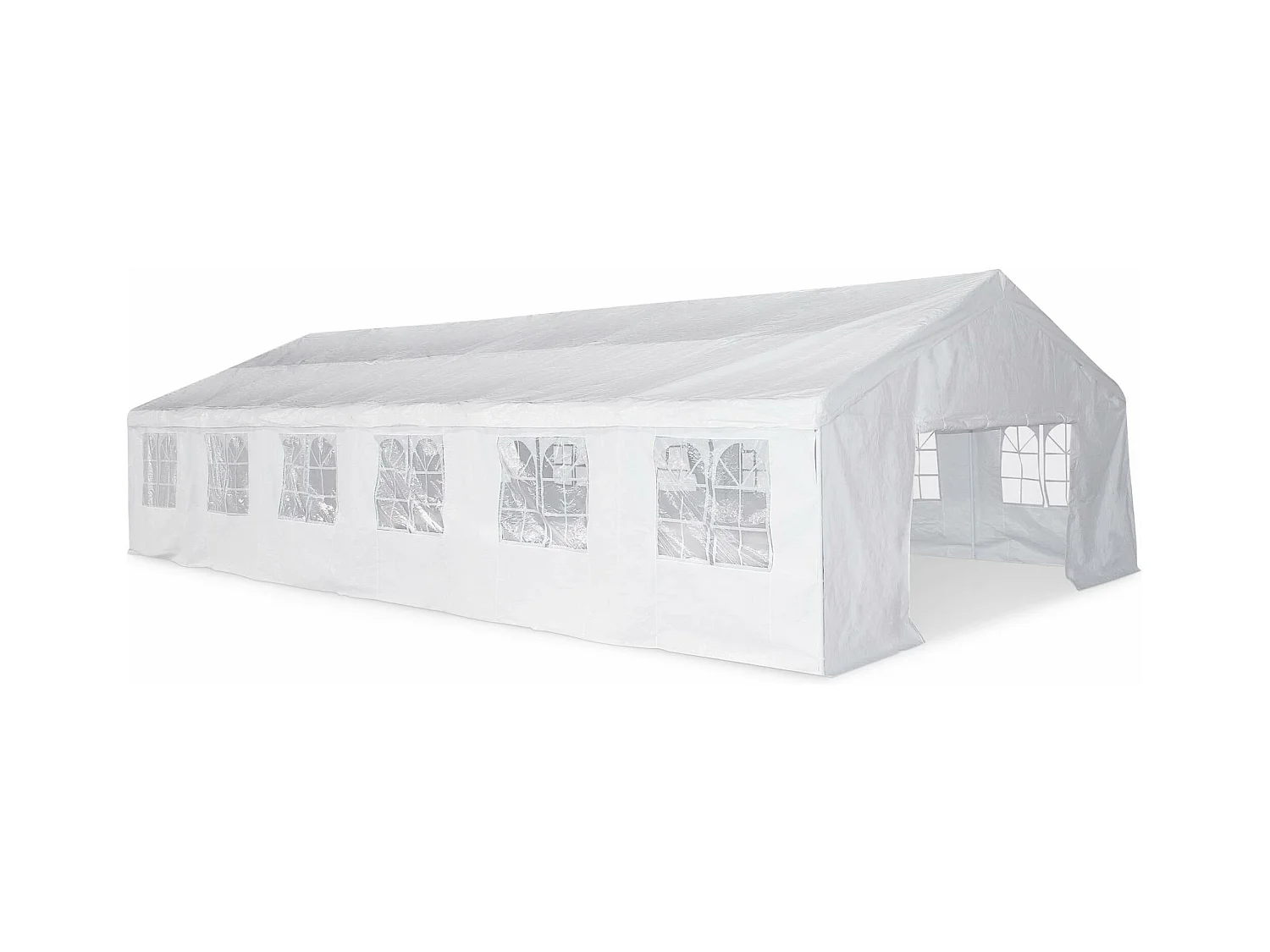 Tente de réception 6 x 12 m - Lutecia -  Blanc - tente de jardin idéale pour réception à utiliser comme pavillon.