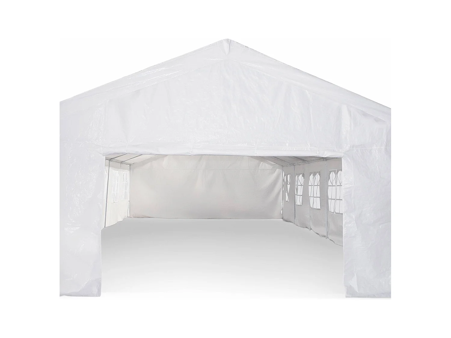 Tente de réception 6 x 12 m - Lutecia -  Blanc - tente de jardin idéale pour réception à utiliser comme pavillon.
