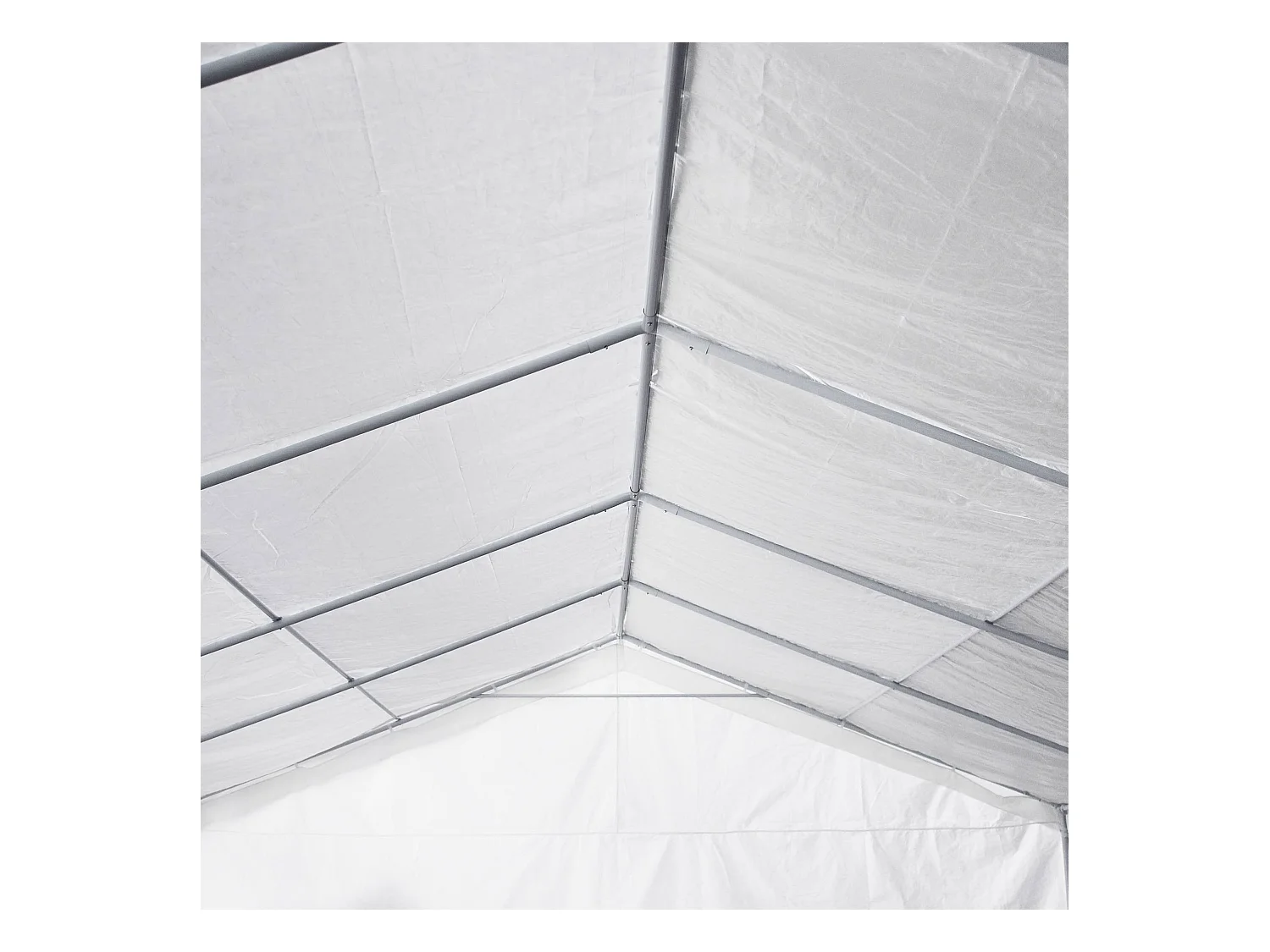 Tente de réception 6 x 12 m - Lutecia -  Blanc - tente de jardin idéale pour réception à utiliser comme pavillon.