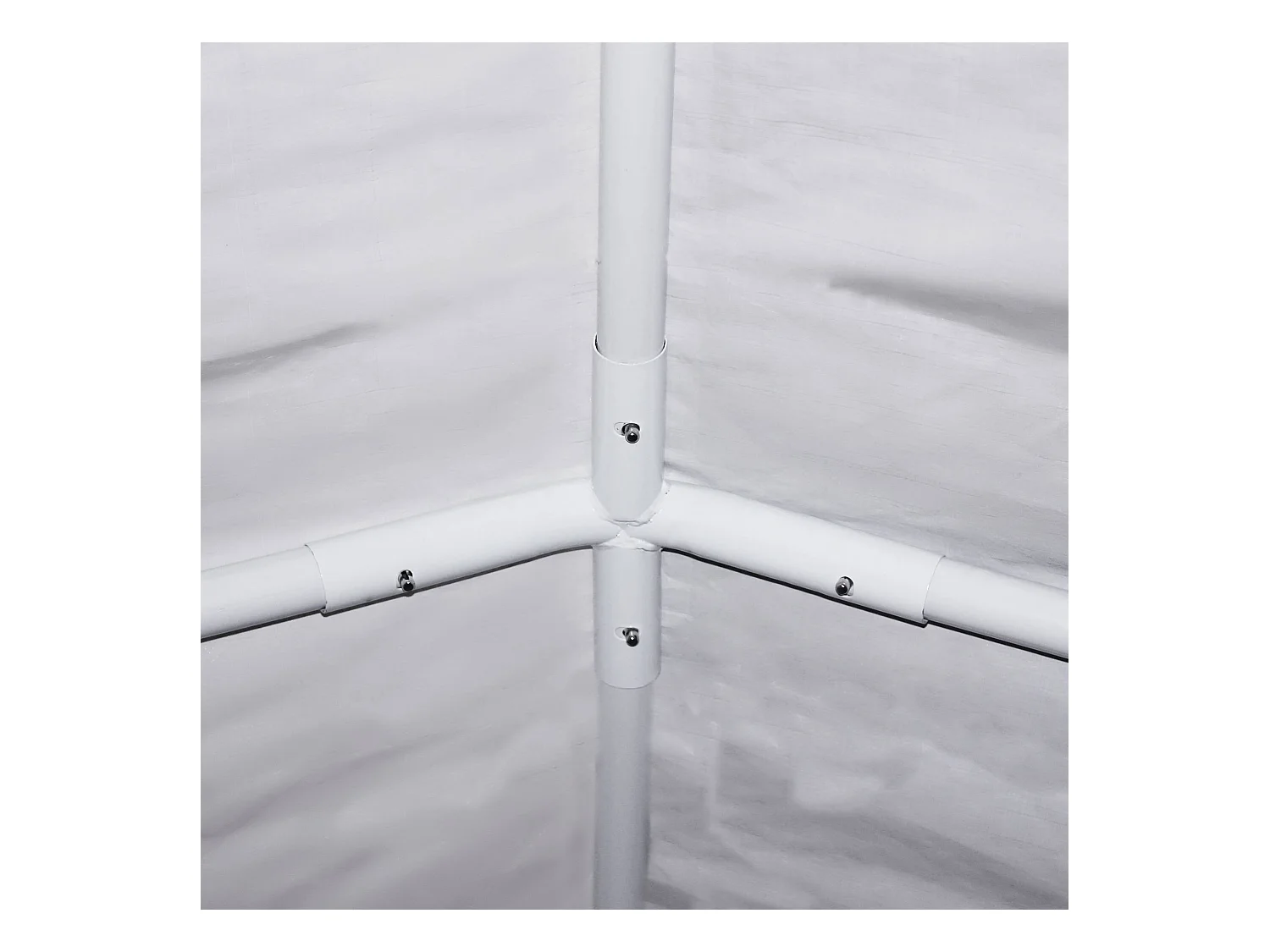 Tente de réception 6 x 12 m - Lutecia -  Blanc - tente de jardin idéale pour réception à utiliser comme pavillon.