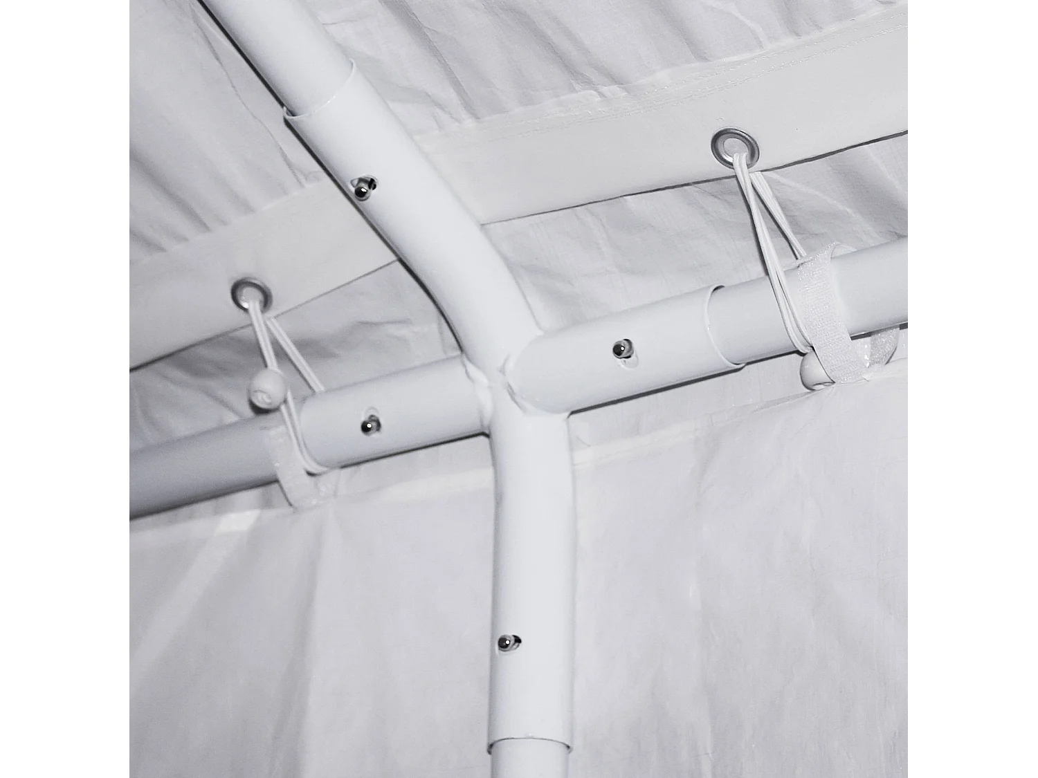 Tenda da ricevimento 6x12m, bianco