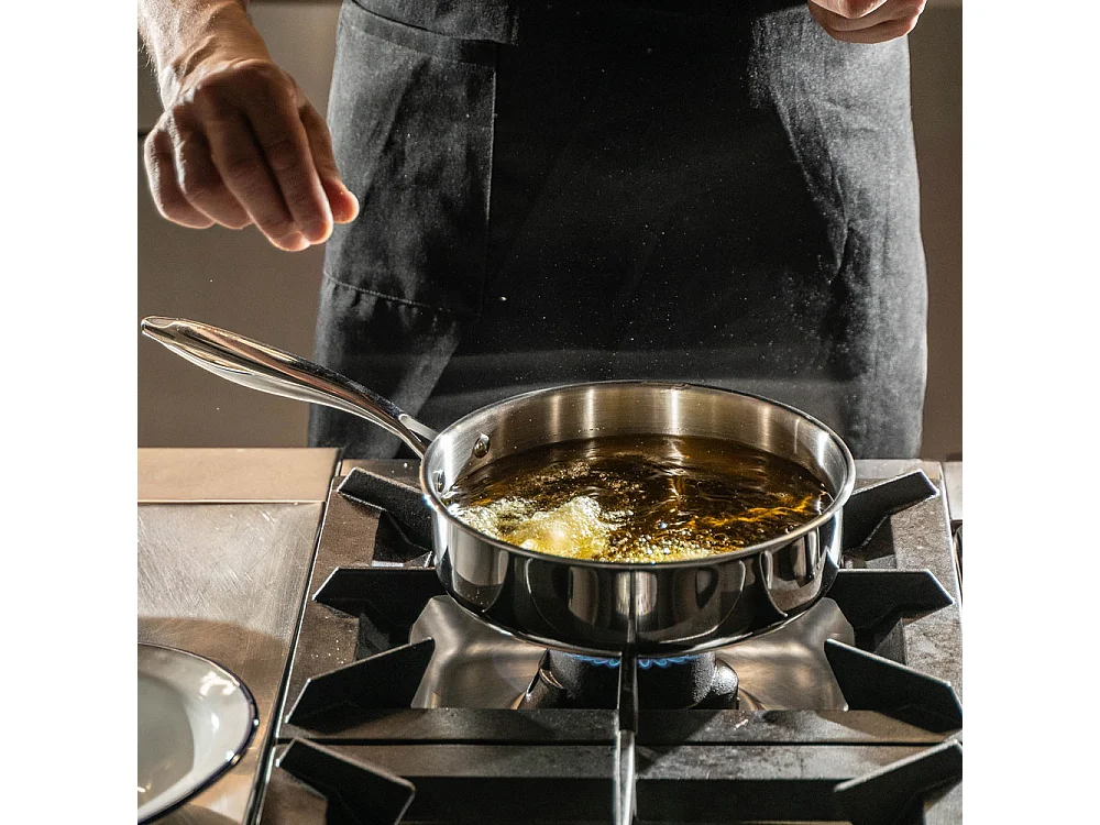 Sauteuse avec couvercle Triply Natural 28 cm