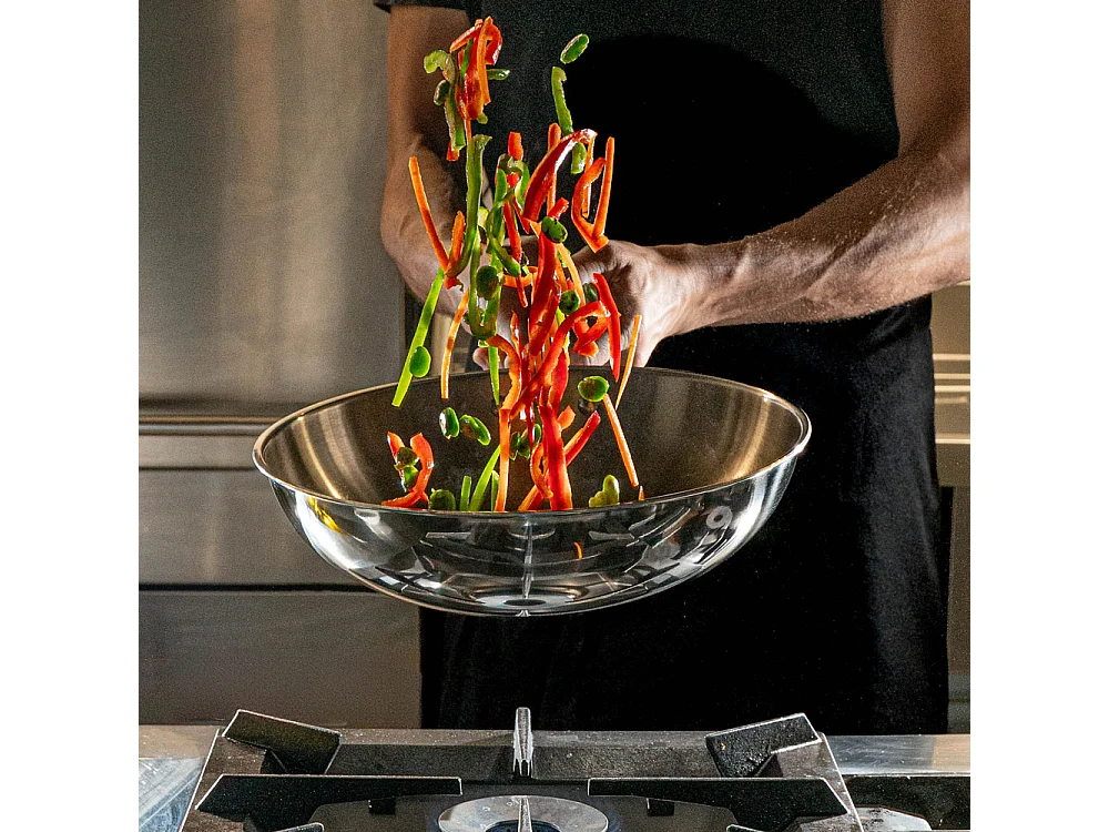 Wok Triply Natural 30 cm