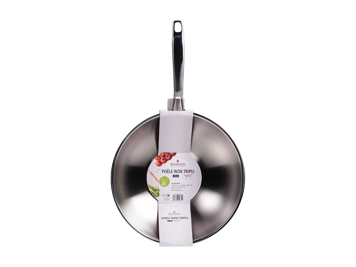 Poêle wok Tripli Pro 30 cm