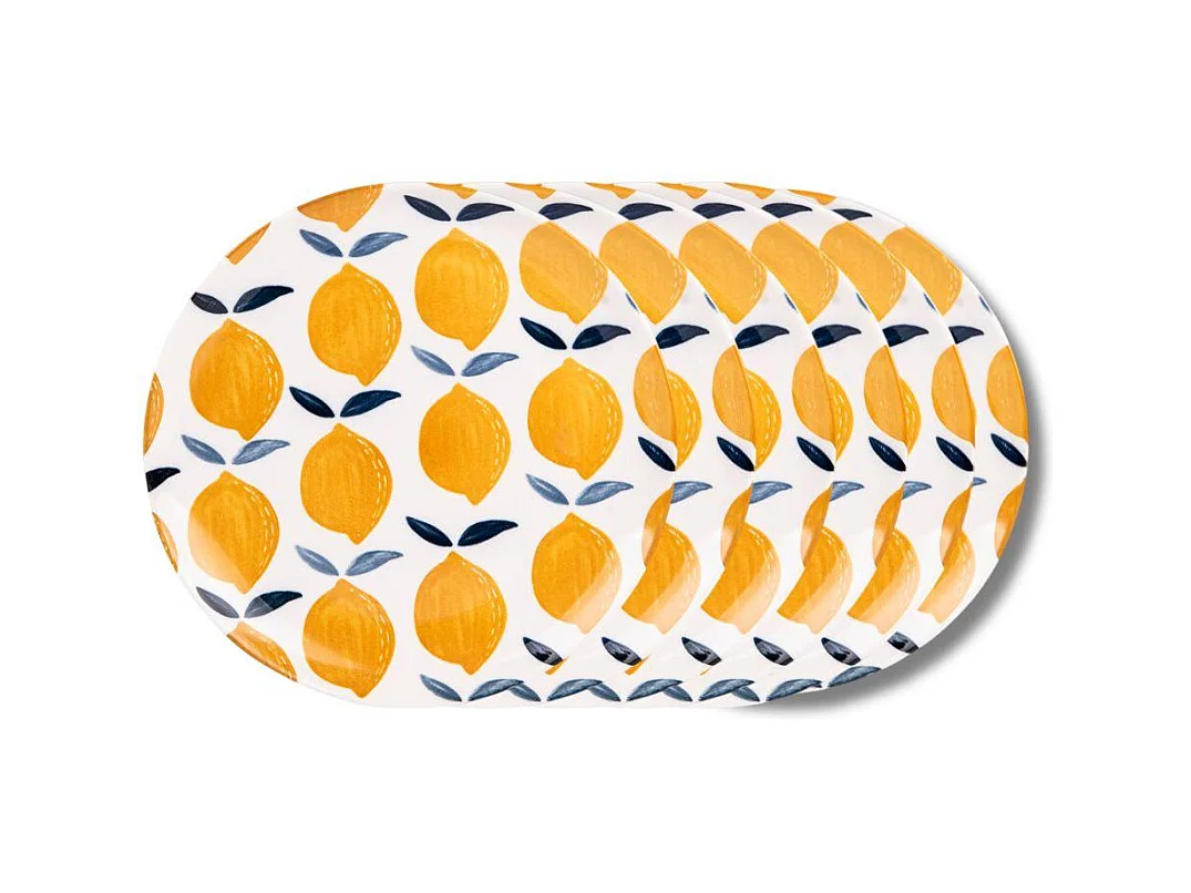 Assiette à dessert Sicilia 21 cm (lot de 6)