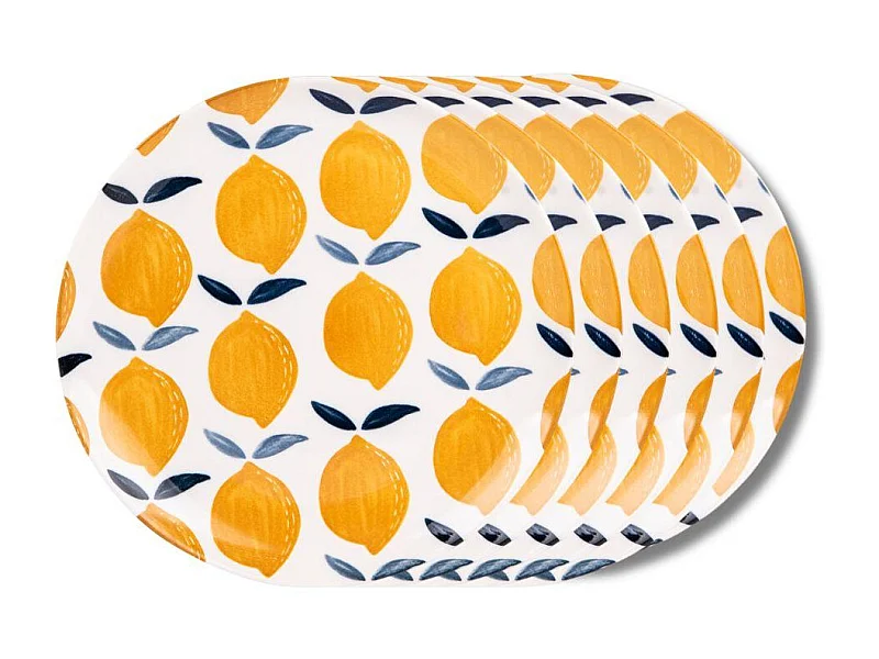 Assiette plate Sicilia 27 cm (lot de 6)