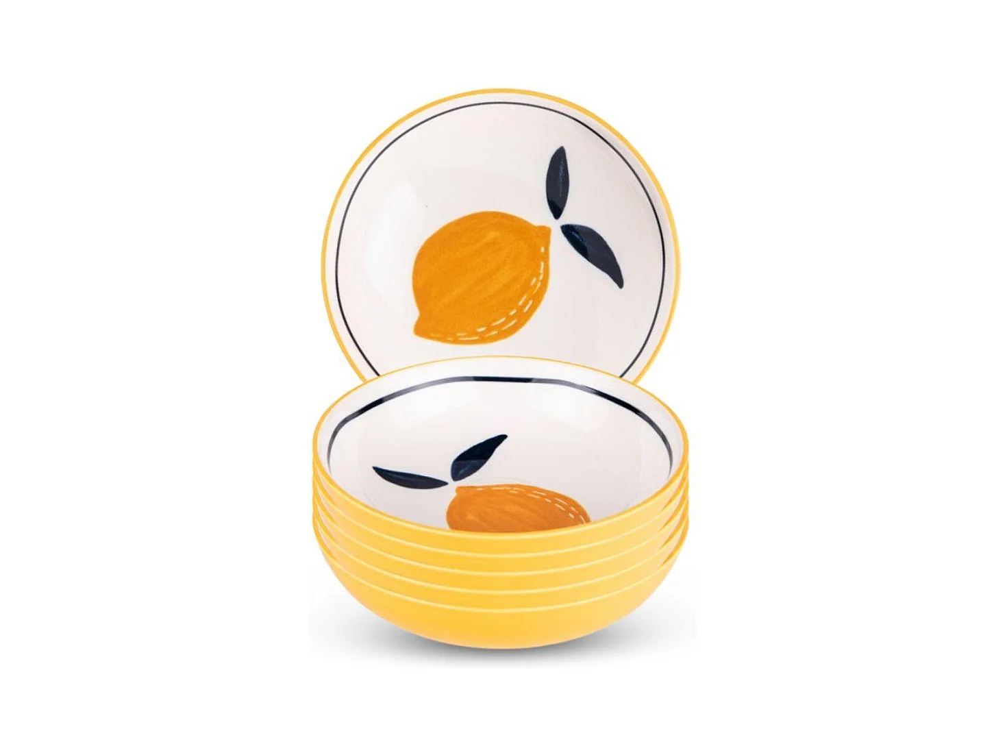 Assiette creuse Sicilia 20 cm (lot de 6)