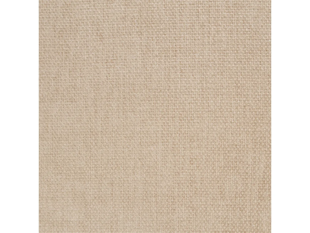 Montebello - Canapé droit 3 places en tissu et pieds en métal - Beige