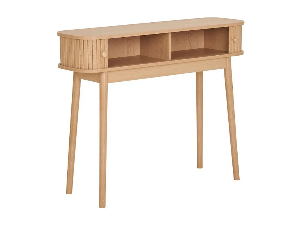 Console en bois clair BOBO – Fonctionnelle et pleine de charme