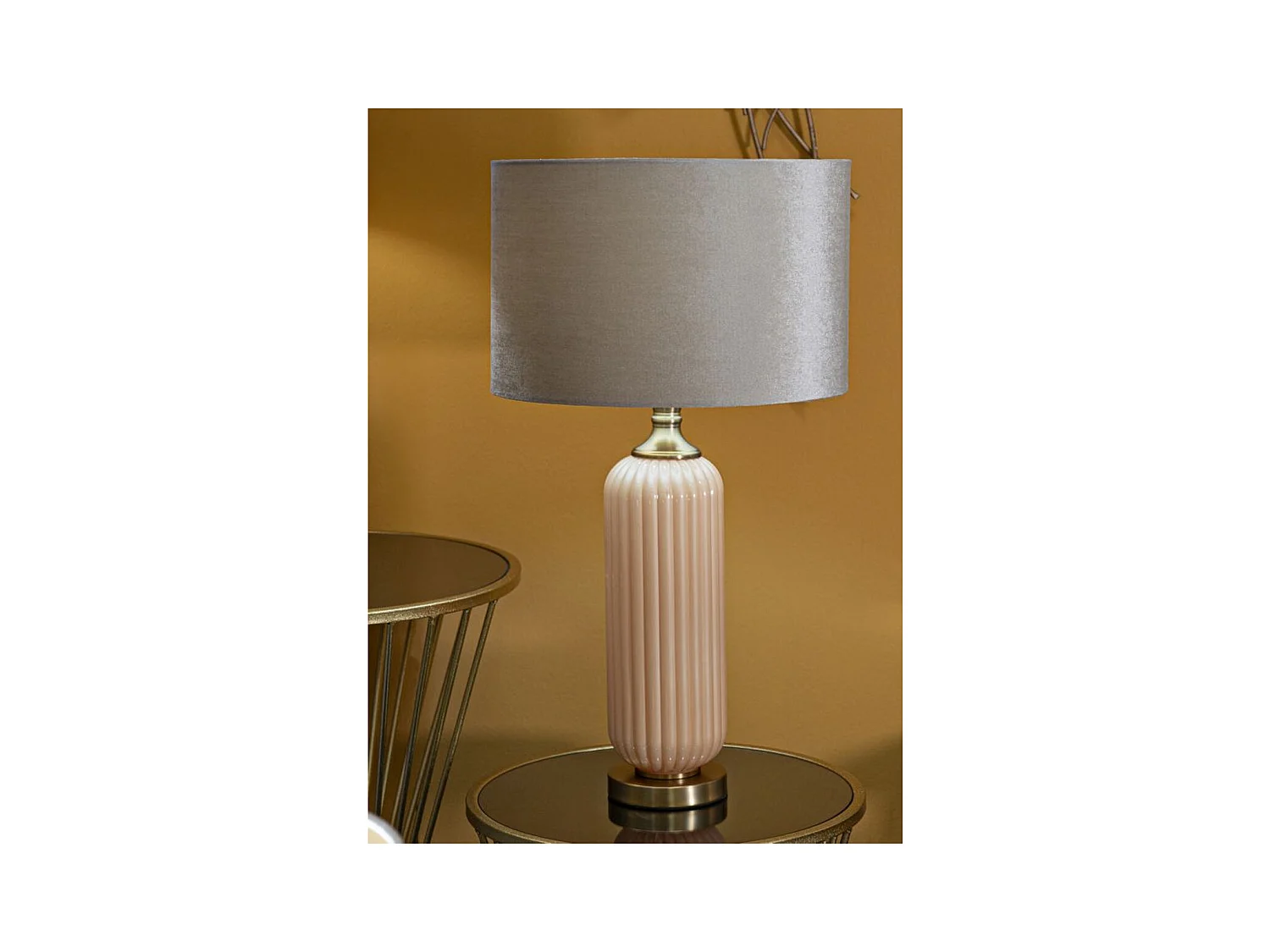 Lampe à Poser MF731, Blanc, 64x35,5x35,5 cm, Seven Design