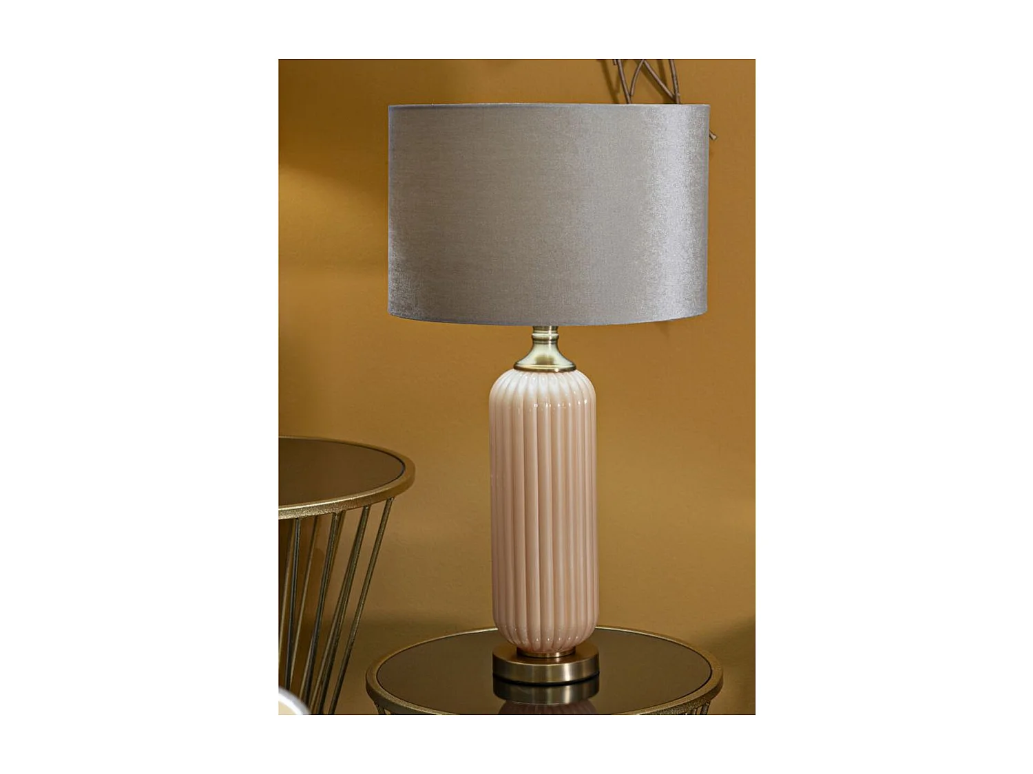 Candeeiro de Mesa MF731, Branco, 64x35,5x35,5 cm, Seven Design