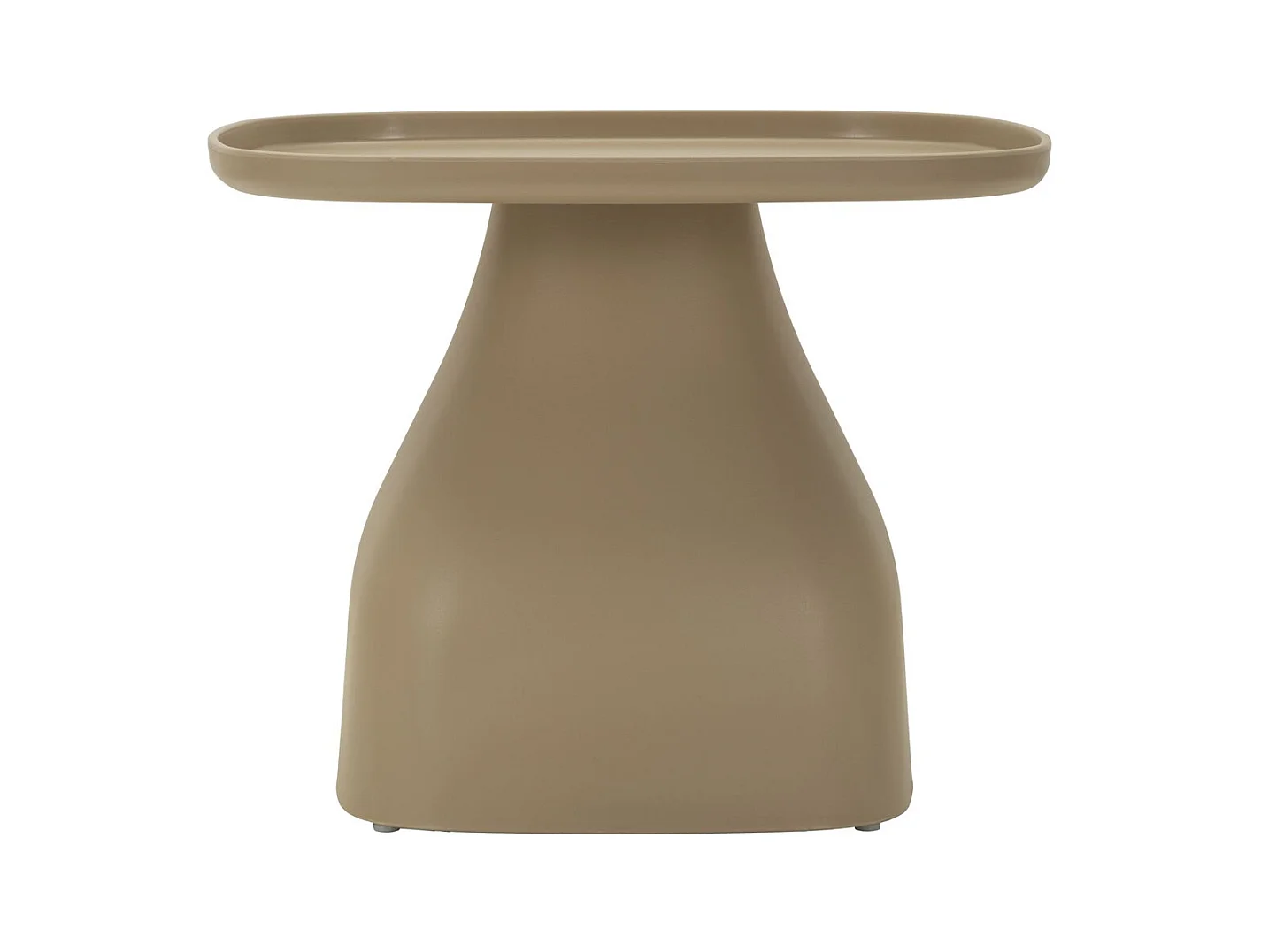 Table d'Appoint MF712, Gris, 38x48x48 cm, Seven Design