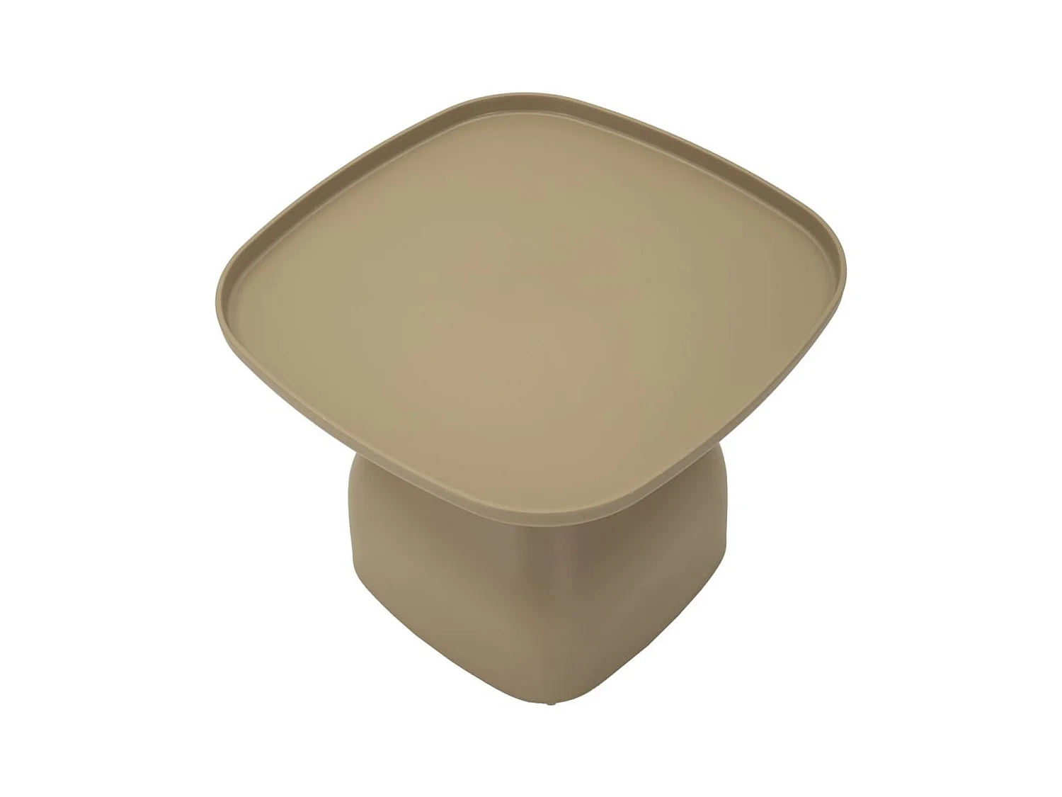 Table d'Appoint MF712, Gris, 38x48x48 cm, Seven Design