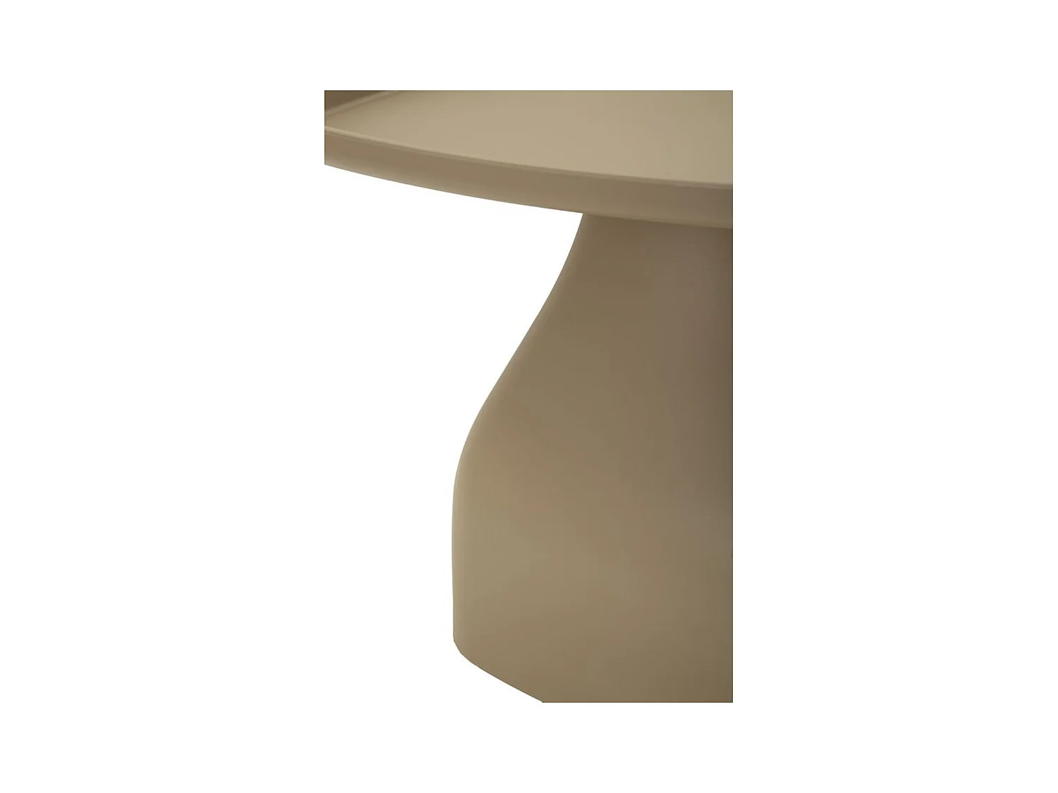 Table d'Appoint MF712, Gris, 38x48x48 cm, Seven Design