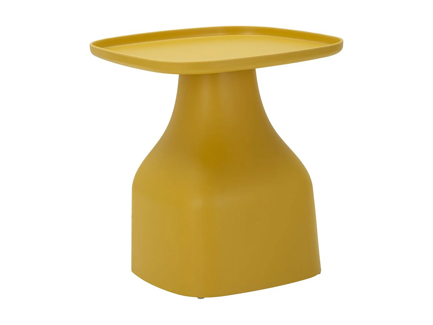 Stolik Kawowy MF707, Żółty, 50x48x48 cm, Seven Design