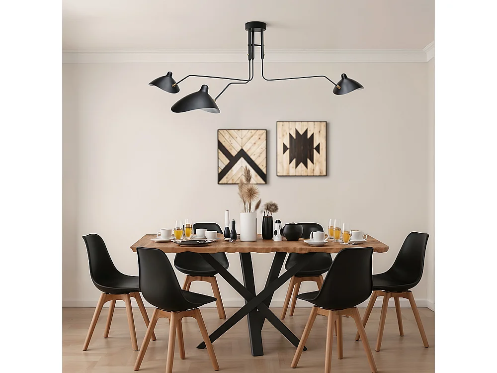 Lámpara de Techo - Lámpara Flexo - 3 brazos - George