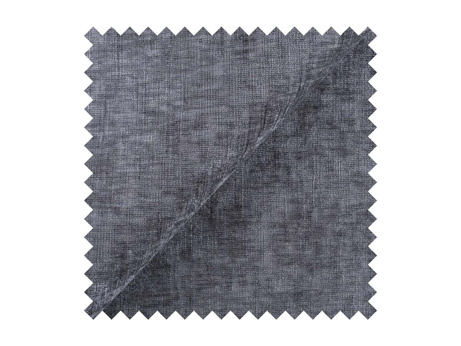 Boxspringbett 200x200 - mit Bettkästen und Topper - Chenille Dunkelgrau - CLOUDY II
