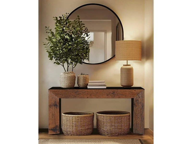 Luma - Console en bois massif de manguier