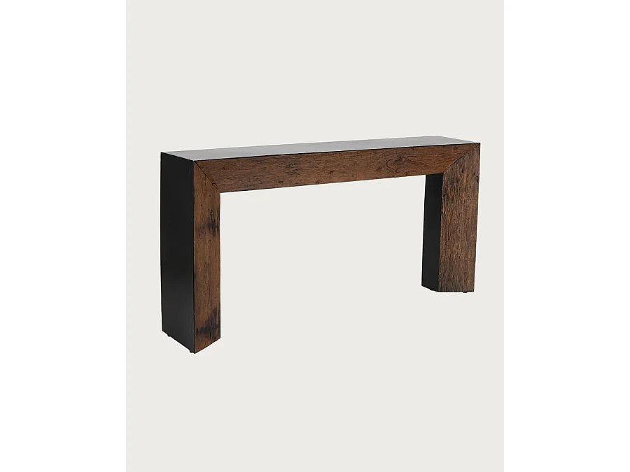 Luma - Console en bois massif de manguier