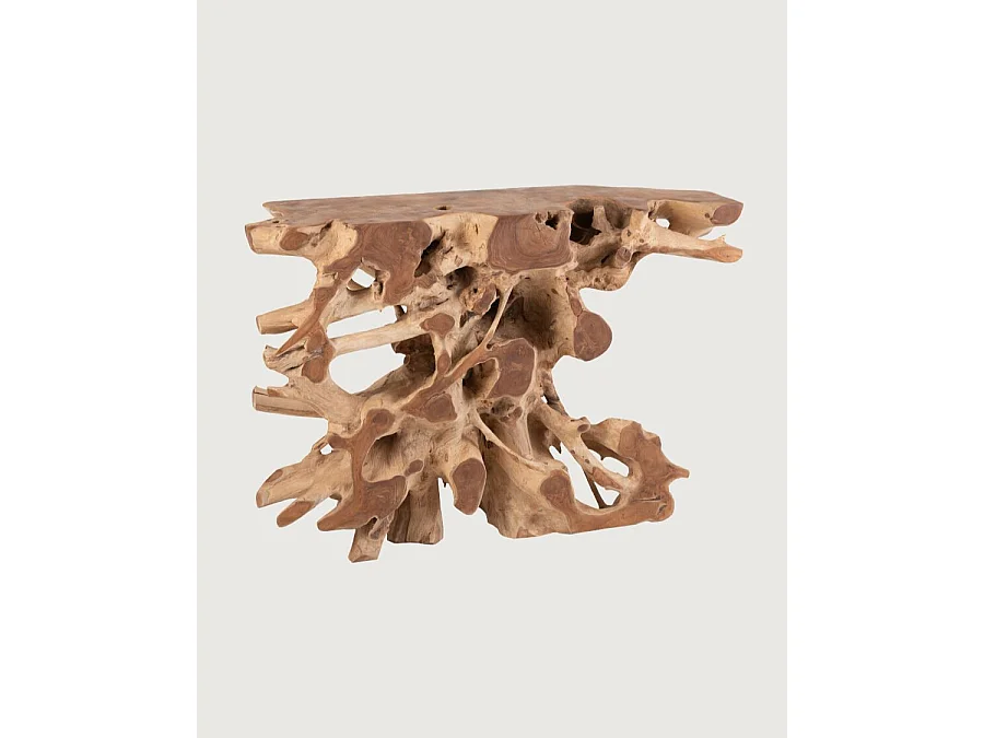 Forest - Console en bois massif de teck 121 cm