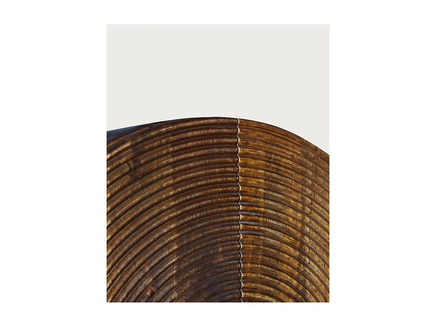 Vorno - Armoire en bois massif de manguier sculptée