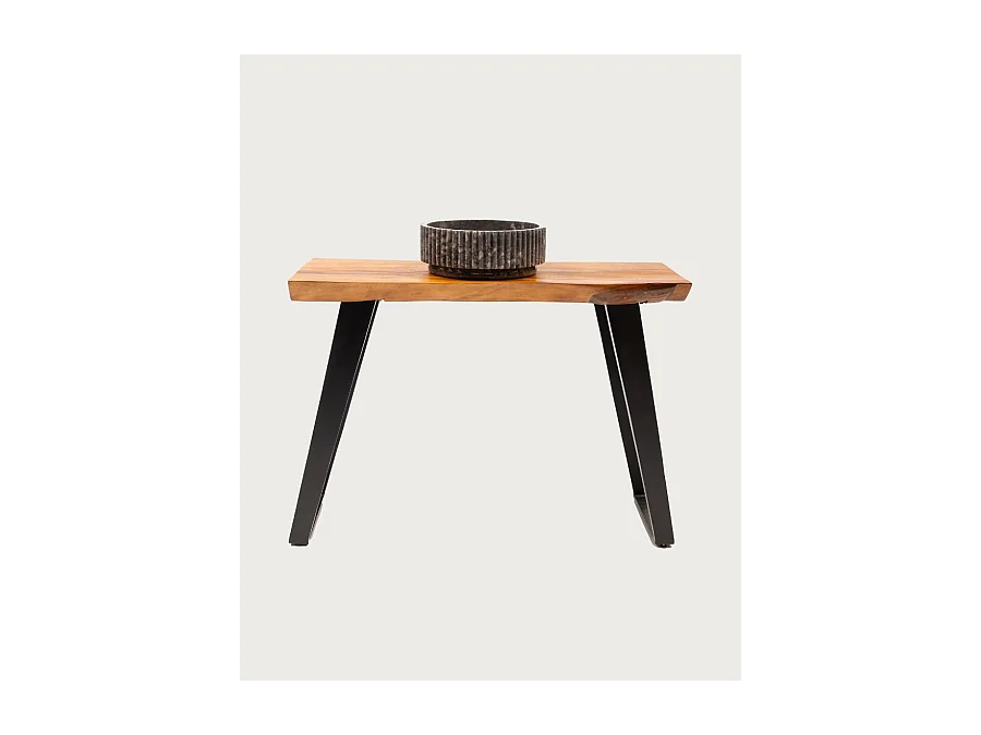 Teaka - Meuble sous vasque en bois de teck massif