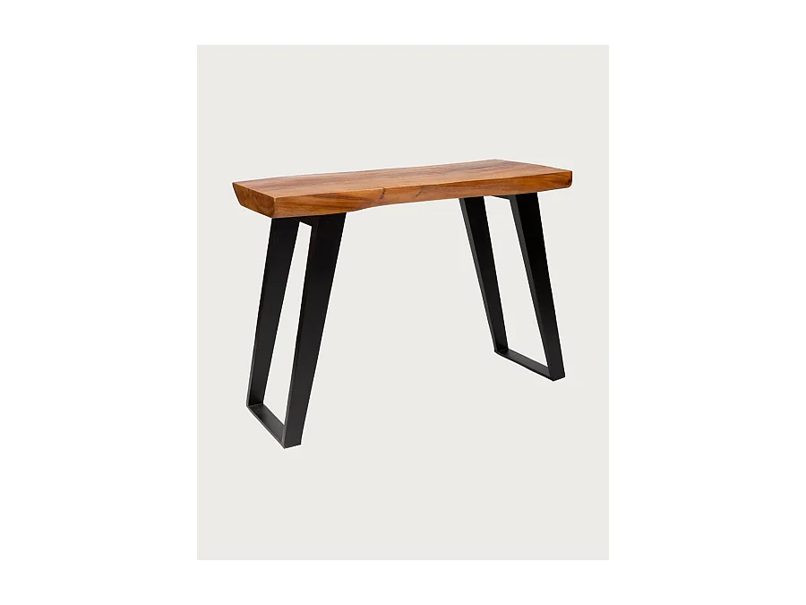 Teaka - Meuble sous vasque en bois de teck massif