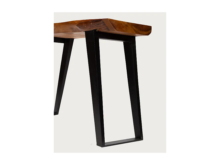 Teaka - Meuble sous vasque en bois de teck massif