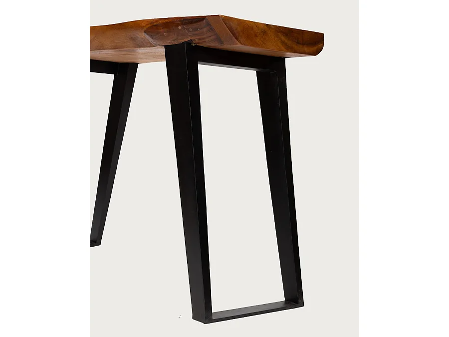 Teaka - Meuble sous vasque en bois de teck massif