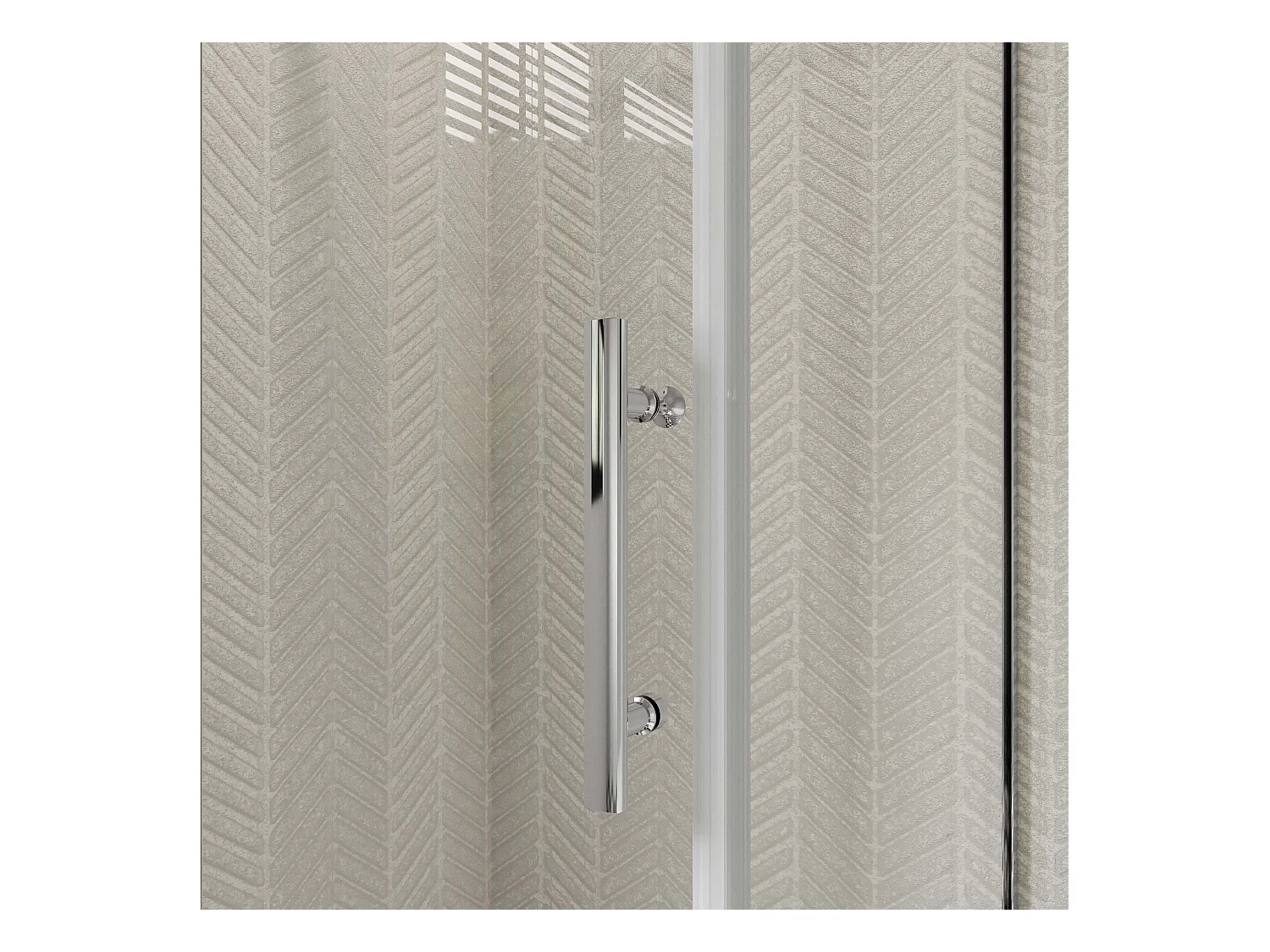 90x70x195cm Douchecabine draaideur+zijwand,6 mm NANO EasyClean veiligheidsglas,73-120 cm Stabilisatiestang (inkortbaar),profiel van glanzend chroom.