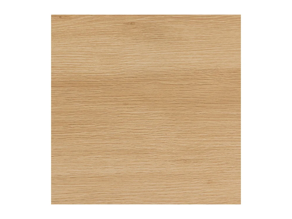 Lunka - Table à manger 4 personnes en bois et métal - Bois clair