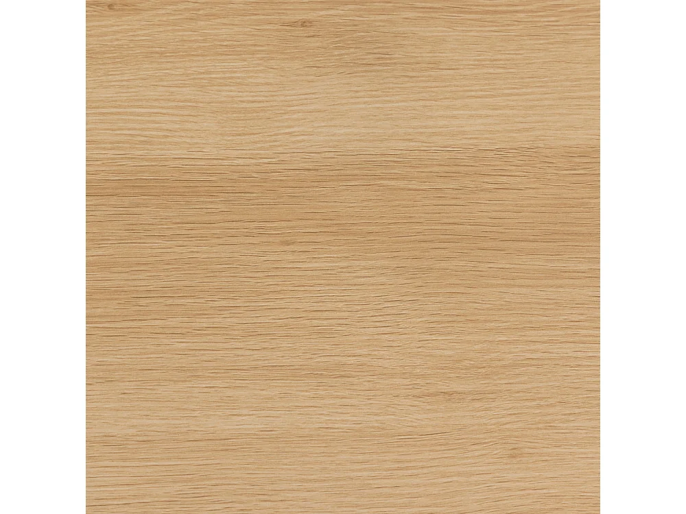 Lunka - Table à manger 4 personnes en bois et métal - Bois clair