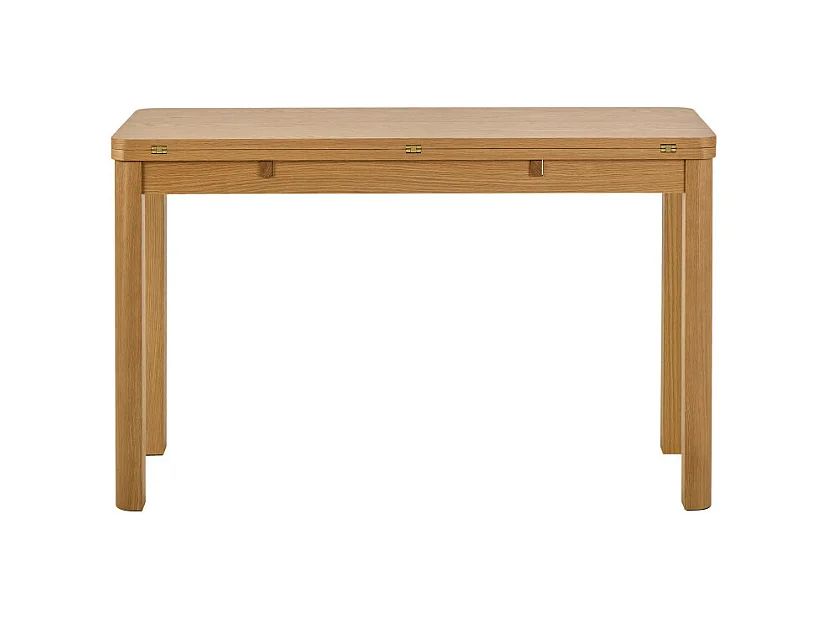 Fika - Table à manger extensible 2 à 4 personnes en bois 120x45-90cm  - Bois clair