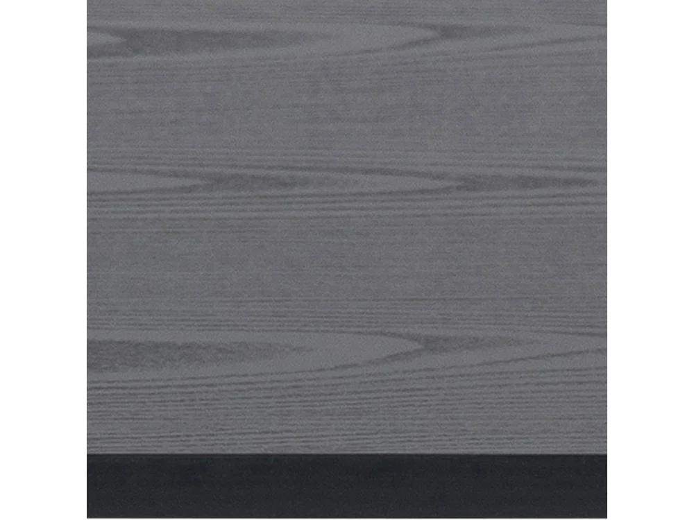 Mysa - Table basse en bois et métal - Noir