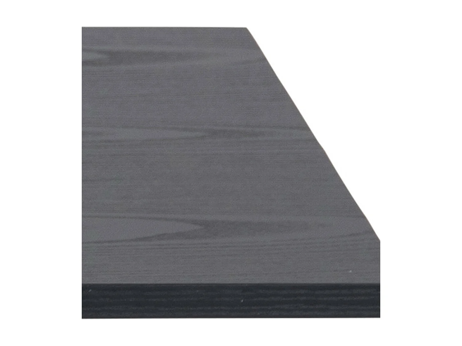 Mysa - Table basse en bois et métal - Noir