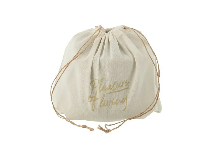 Candela da esterno 48H in ceramica marrone 20,5x20,5x16 cm