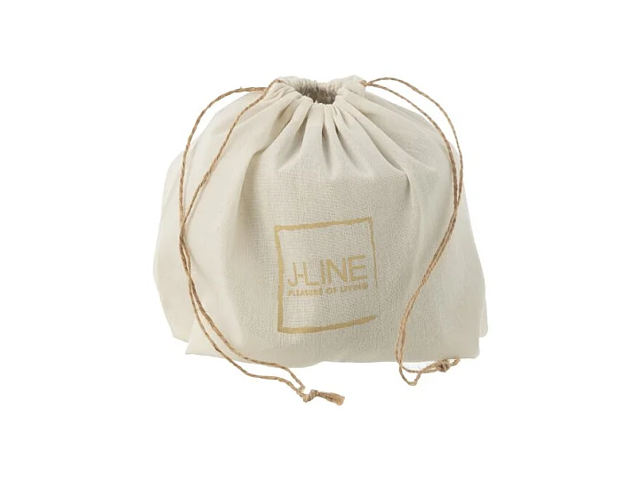 Candela da esterno 48H in ceramica marrone 20,5x20,5x16 cm