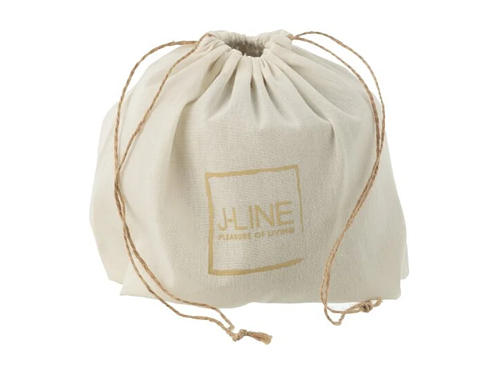 Vela de exterior 48H de cerámica marrón 20,5x20,5x16 cm