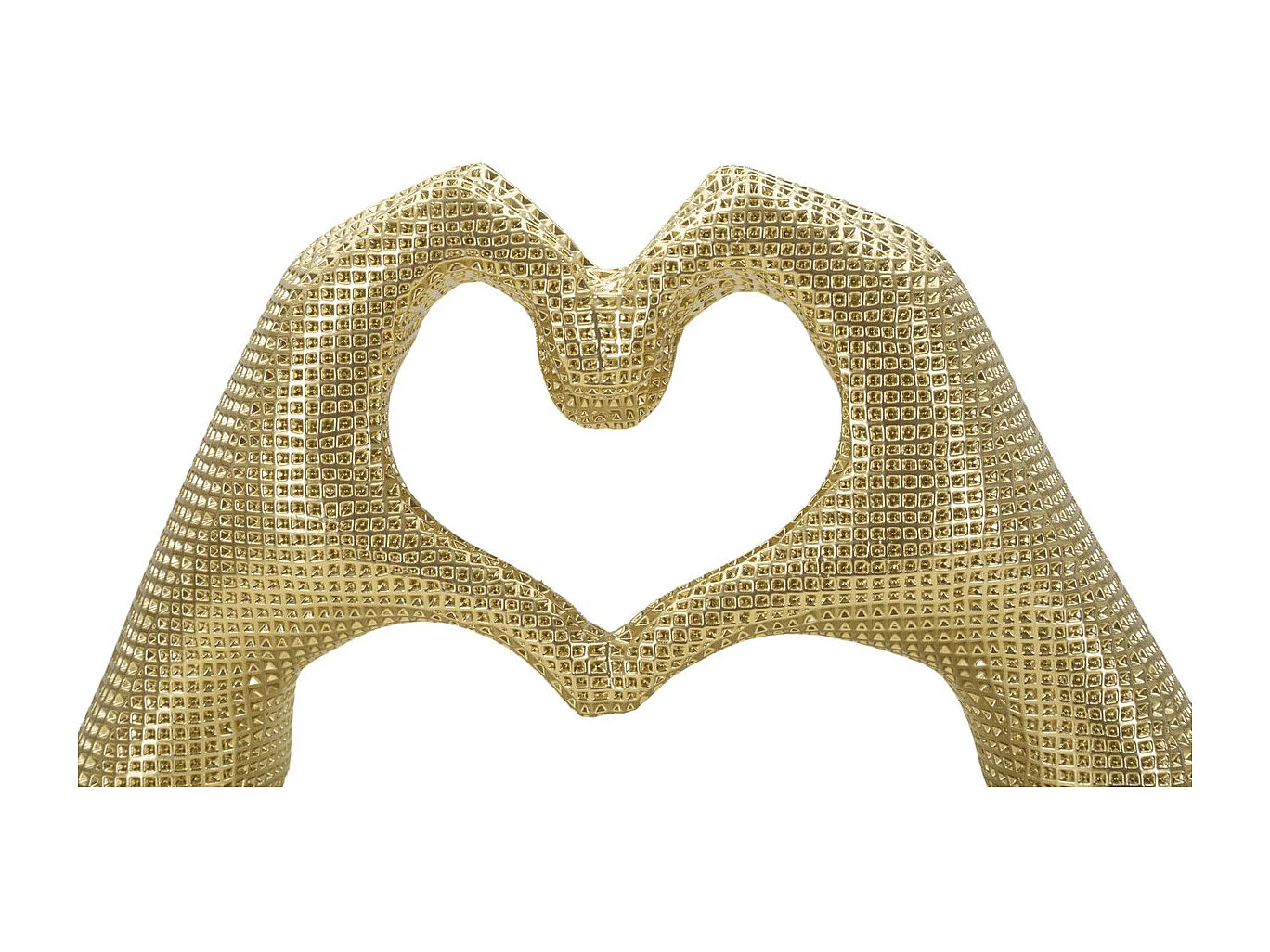 Escultura Manos, Oro, 13,5x25x7,5 cm, Epikasa